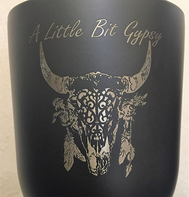 Custom Yeti Cups engraving logo laser engrave Yeti cup customized Dallas TX