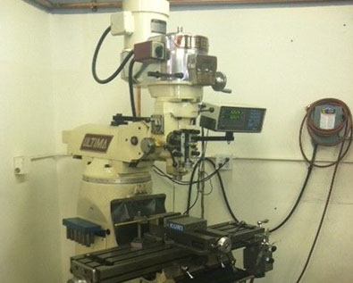 Ultima Manual Mill in our CNC Machine Shop